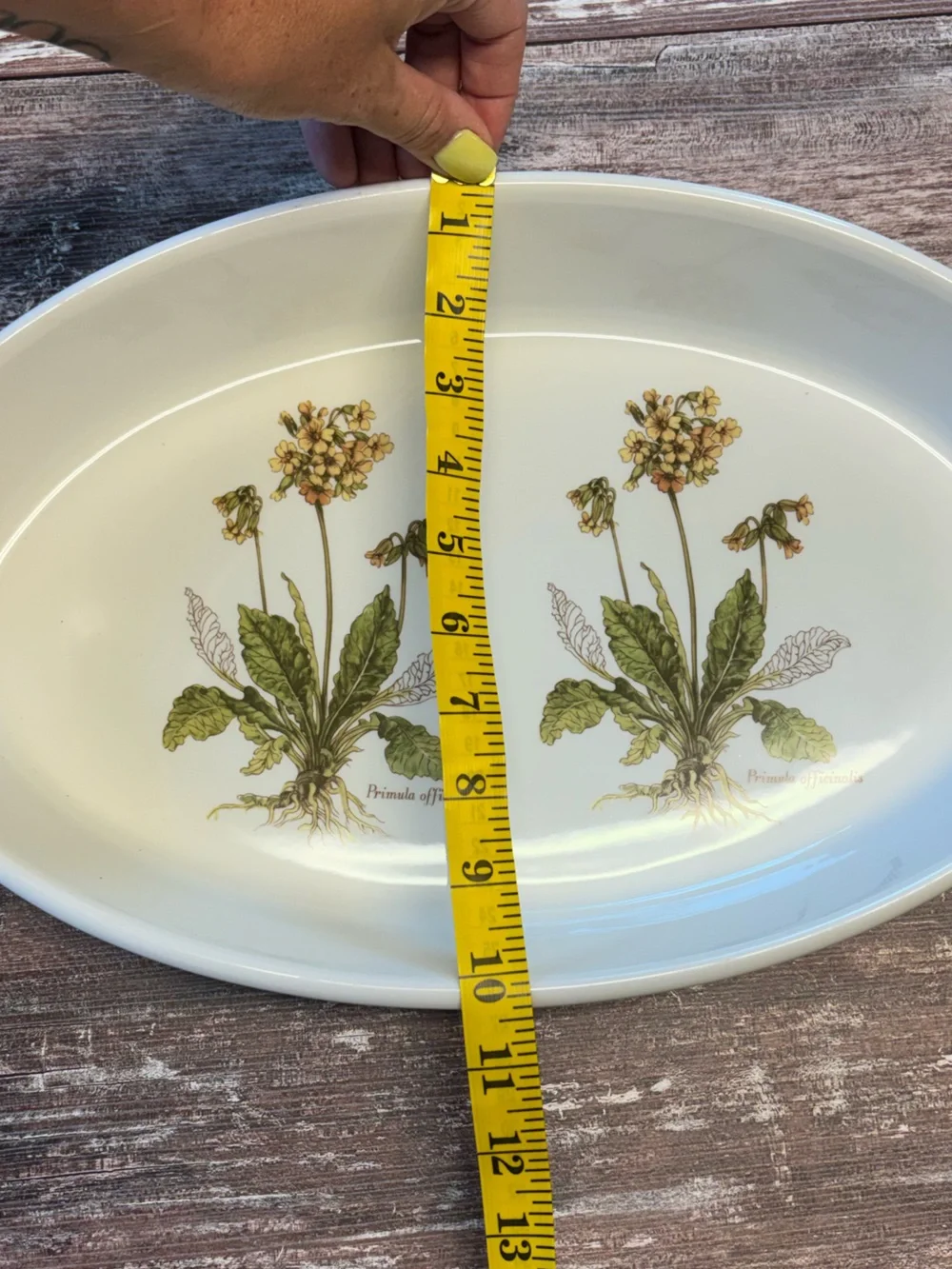 Portmeirion floral oval